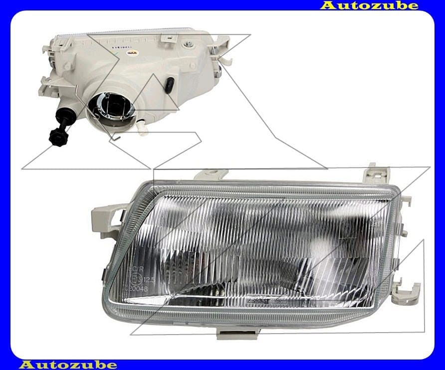 Fényszóró bal (H4) kézi/elektromos állítású is. {TYC} Fényszóró bal (H4) kézi/elektromos állítású is. {TYC}