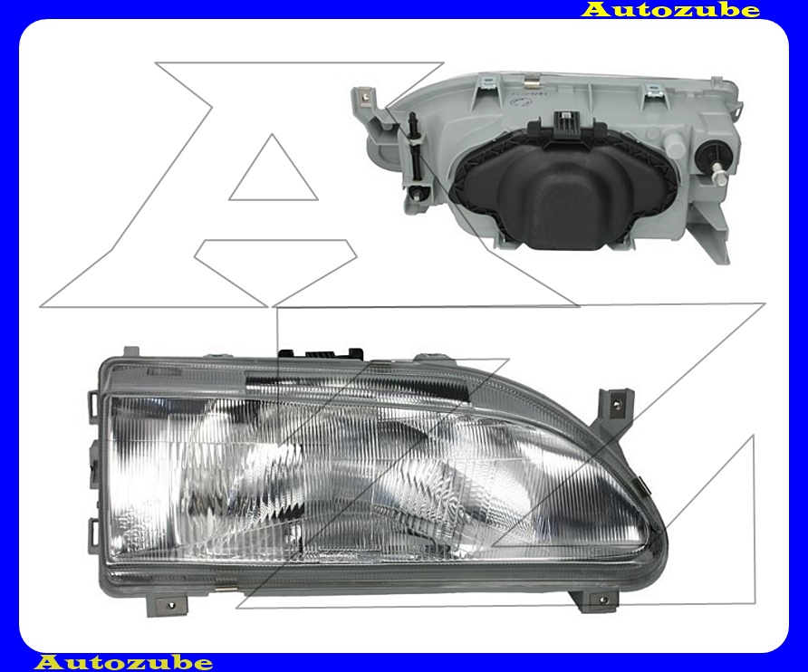 Fényszóró jobb (H4) manuális és motoros is (motor nélkül) {TYC} Fényszóró jobb (H4) manuális és motoros is (motor nélkül) {TYC}