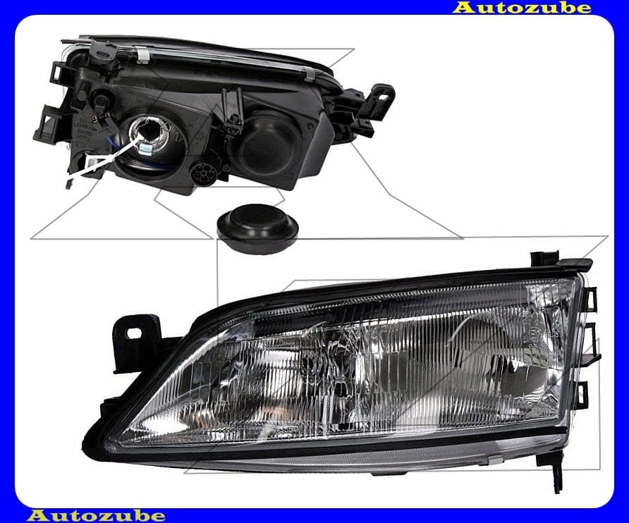 Fényszóró bal (H7/H1) Fényszóró bal (H7/H1)