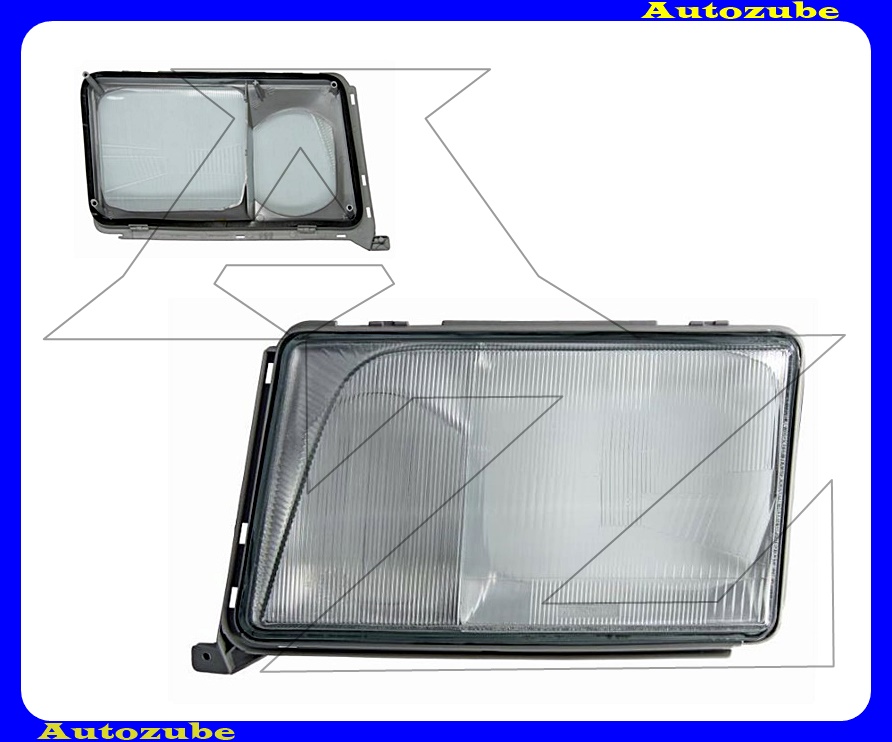 Fényszóró üveg bal, kerettel {TYC} Fényszóró üveg bal, kerettel {TYC}