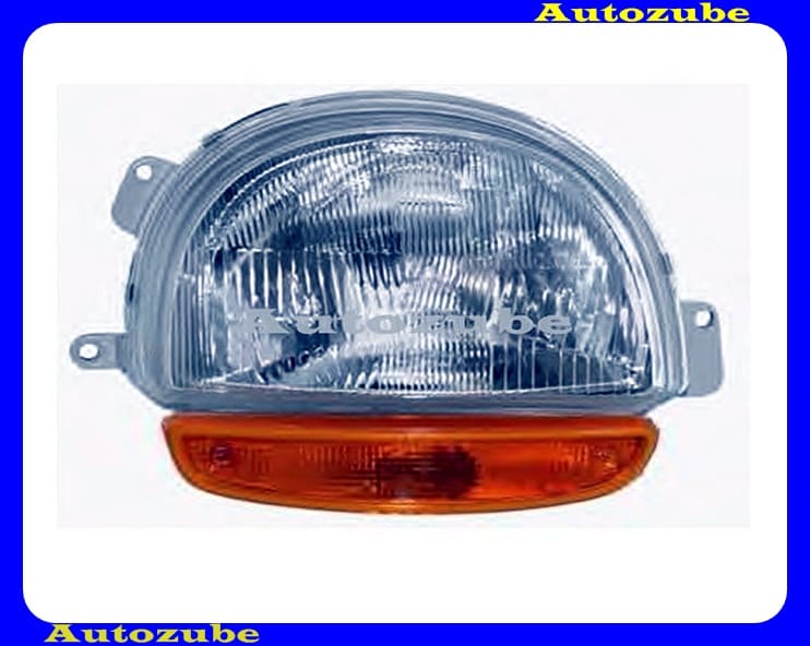 Fényszóró jobb sárga indexes (H4) (motor nélkül) {DEPO} Fényszóró jobb sárga indexes (H4) (motor nélkül) {DEPO}