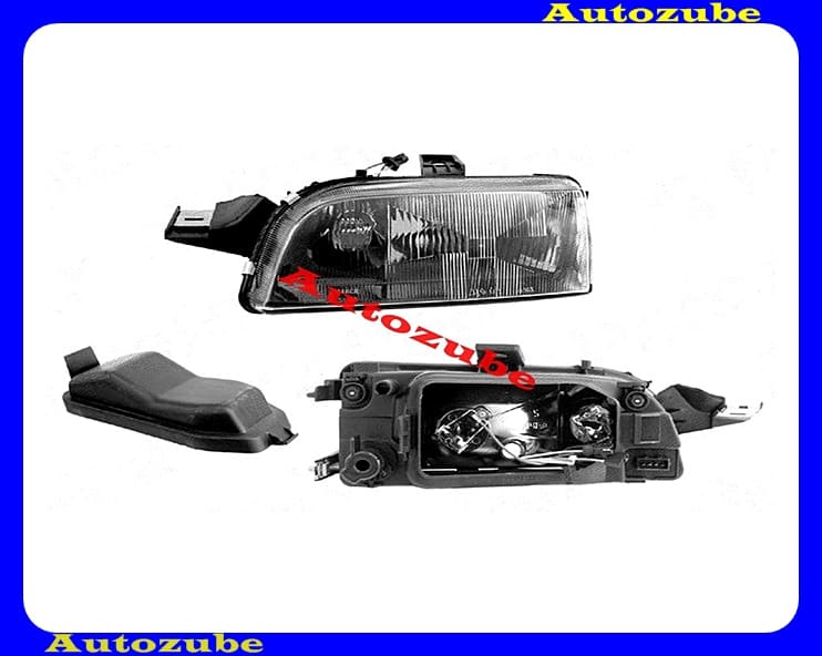 Fényszóró bal fekete házas Fényszóró bal fekete házas