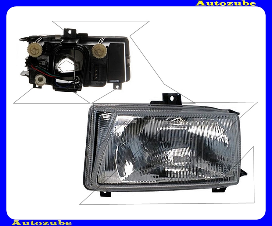 Fényszóró bal (H4) (motor nélkül) {TYC} Fényszóró bal (H4) (motor nélkül) {TYC}