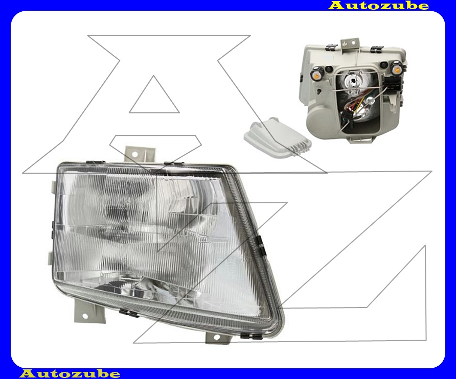 Fényszóró jobb (H4/H1) pneumatikus {TYC} Fényszóró jobb (H4/H1) pneumatikus {TYC}