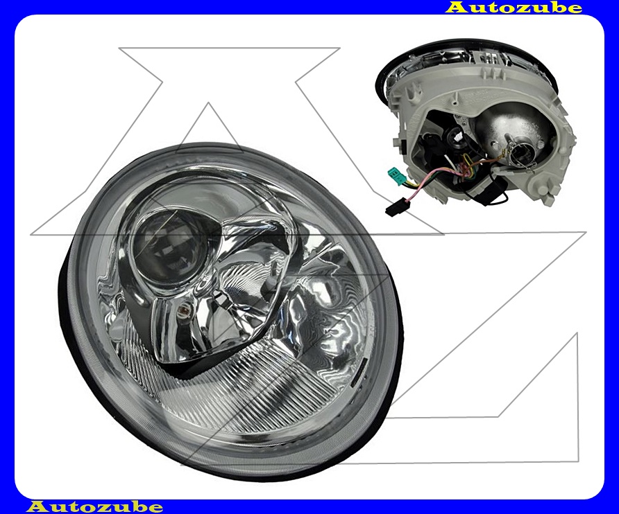 Fényszóró bal (2xH1) motor nélkül {TYC} Fényszóró bal (2xH1) motor nélkül {TYC}