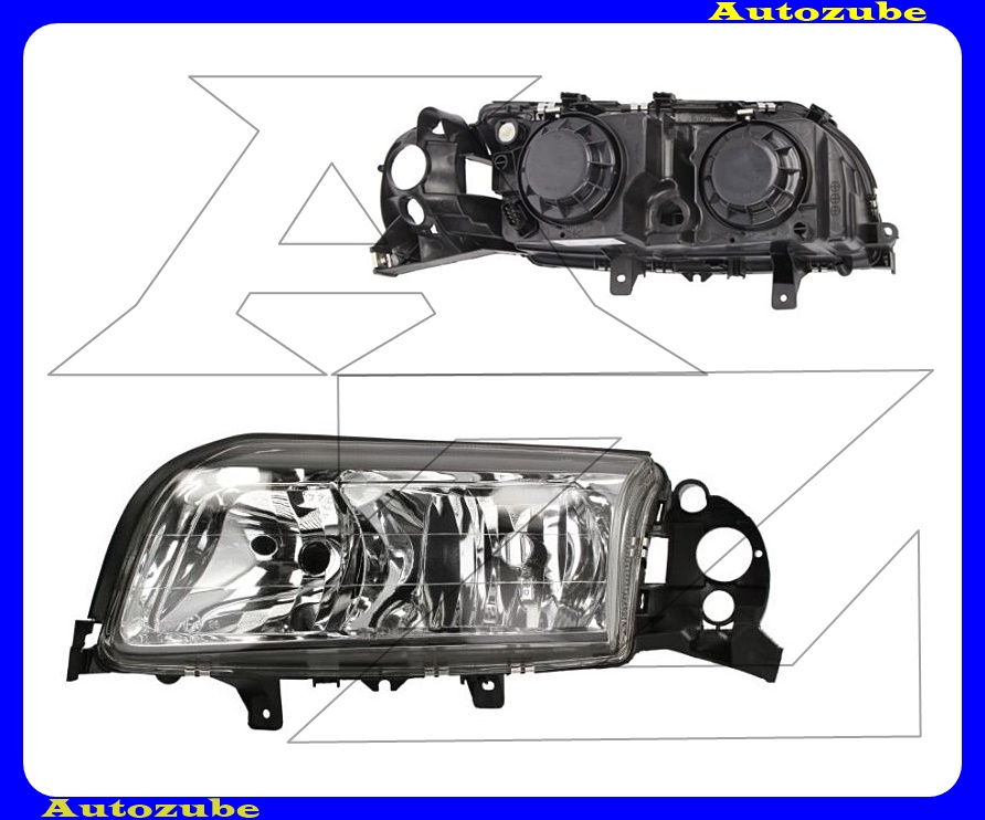 Fényszóró bal (H7/H7) (motor nélkül) {TYC} Fényszóró bal (H7/H7) (motor nélkül) {TYC}