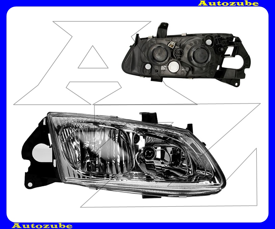 Fényszóró jobb (H7/H1) (motor nélkül) {TYC} Fényszóró jobb (H7/H1) (motor nélkül) {TYC}