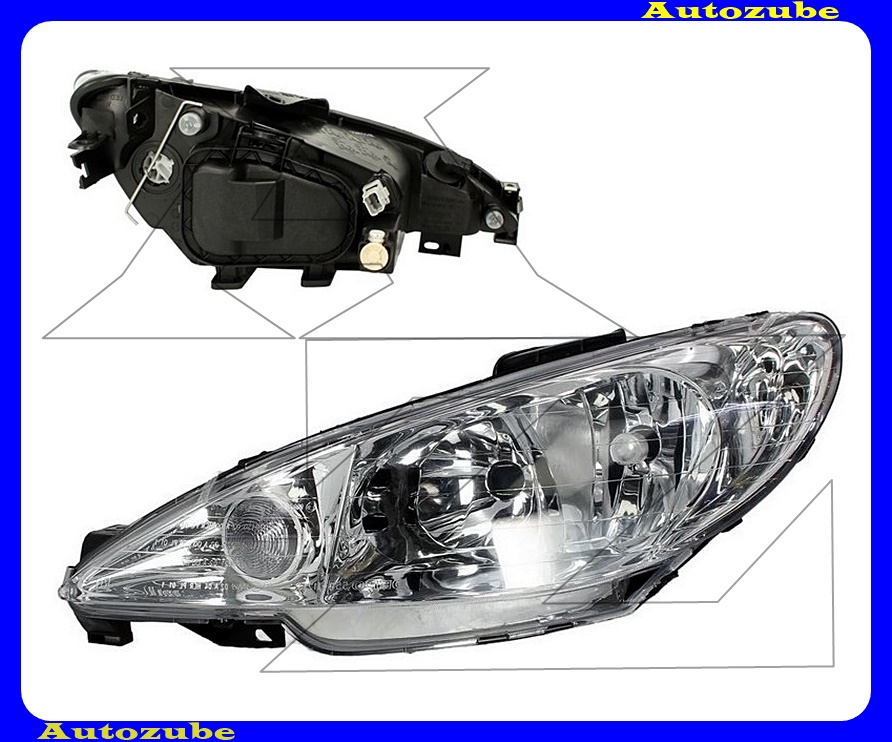 Fényszóró bal Fényszóró bal