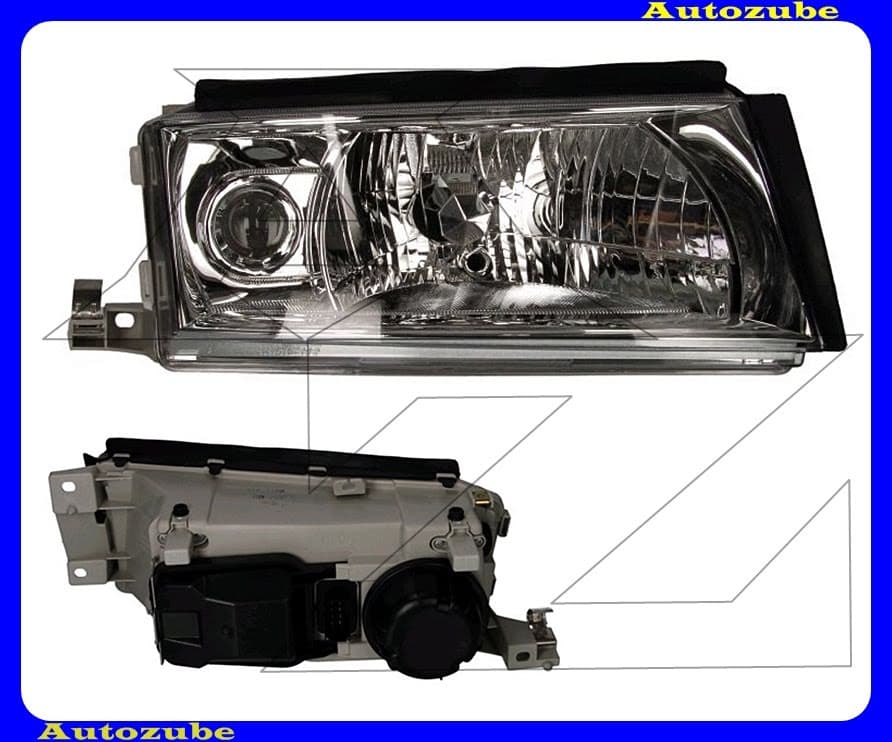 Fényszóró jobb, ködlámpás (H4/H3) (motor nélkül) {TYC} Fényszóró jobb, ködlámpás (H4/H3) (motor nélkül) {TYC}