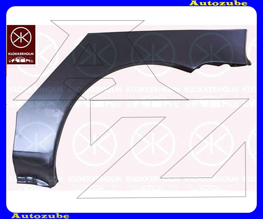 Hátsó sárvédő javítóív bal {KLOKKERHOLM} Hátsó sárvédő javítóív bal {KLOKKERHOLM}