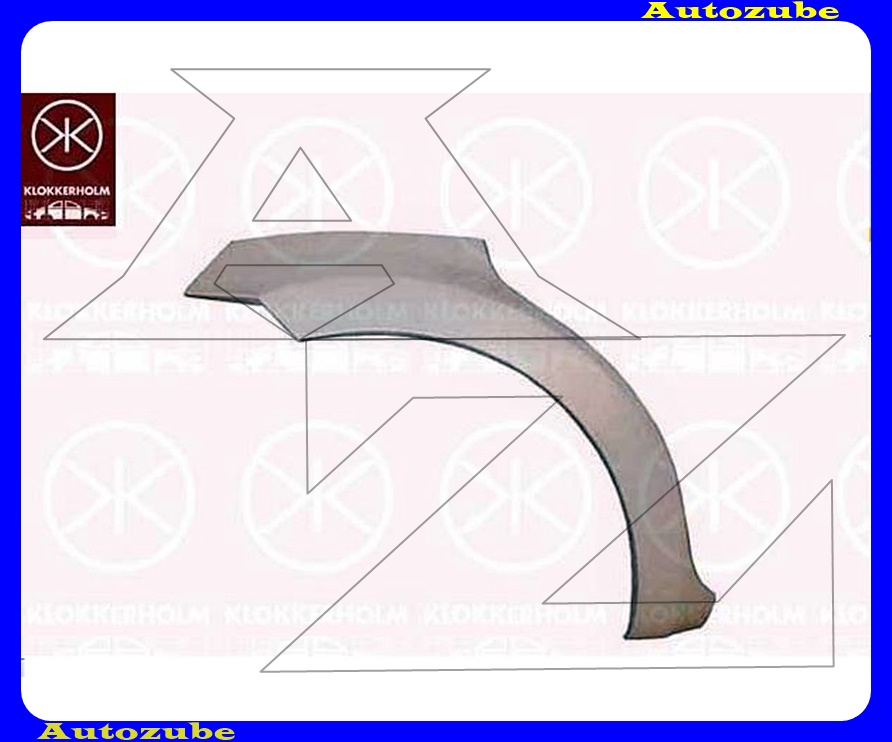 Hátsó sárvédő javítóív jobb {KLOKKERHOLM} Hátsó sárvédő javítóív jobb {KLOKKERHOLM}