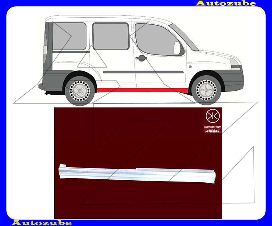 Küszöb jobb Küszöb jobb
