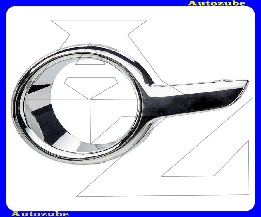 Első lökhárító ködlámpakeret bal, krómozott Első lökhárító ködlámpakeret bal, krómozott