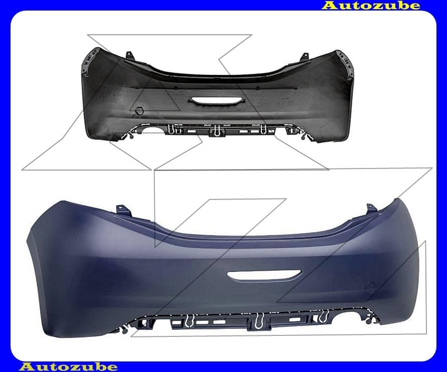 Hátsó lökhárító alapozott (szenzorjelöléssel) Hátsó lökhárító alapozott (szenzorjelöléssel)