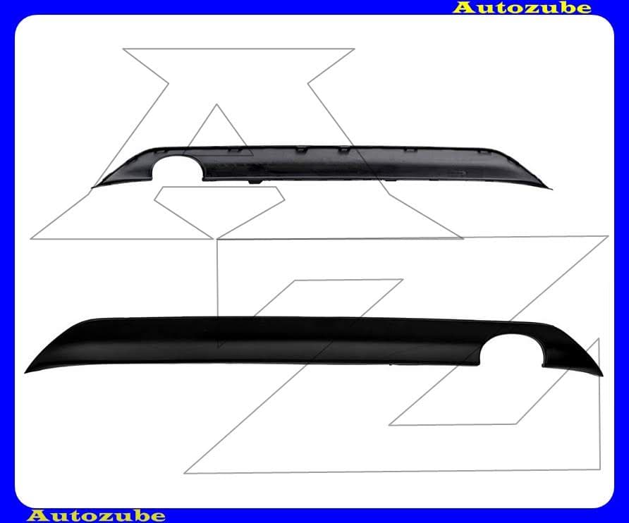 Hátsó lökhárító alatti spoiler, kipufogó lyukkal Hátsó lökhárító alatti spoiler, kipufogó lyukkal