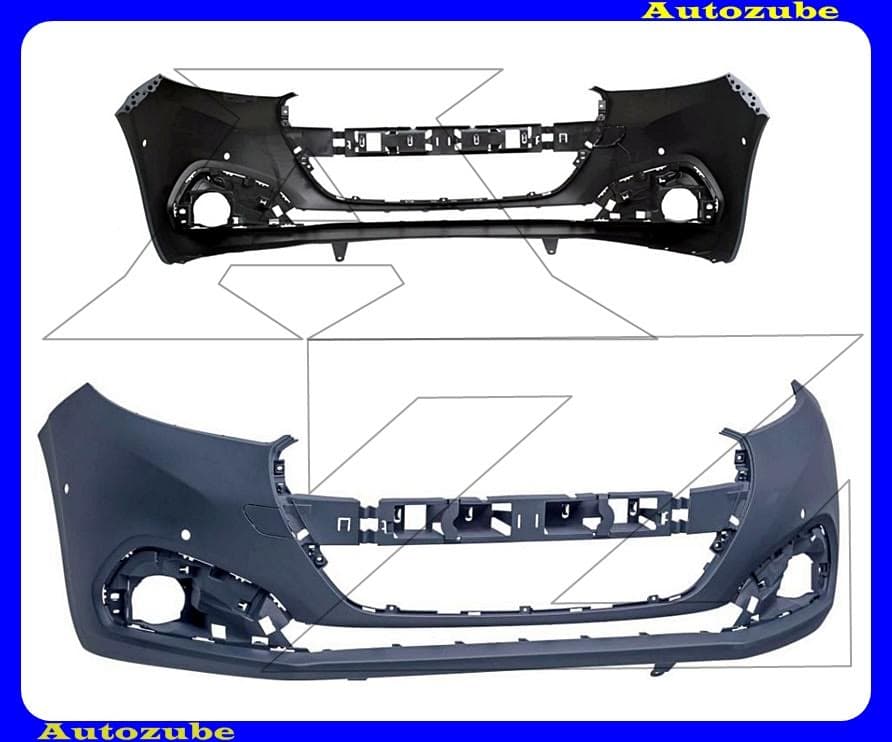 Első lökhárító alapozott, szenzoros Első lökhárító alapozott, szenzoros