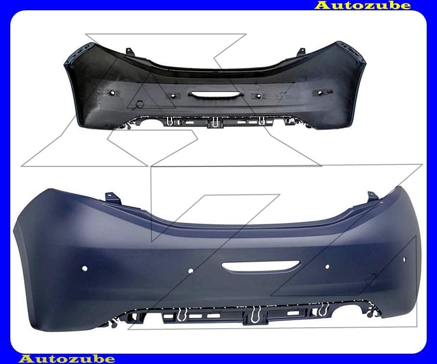 Hátsó lökhárító alapozott, szenzoros (Citypark verzió) Hátsó lökhárító alapozott, szenzoros (Citypark verzió)