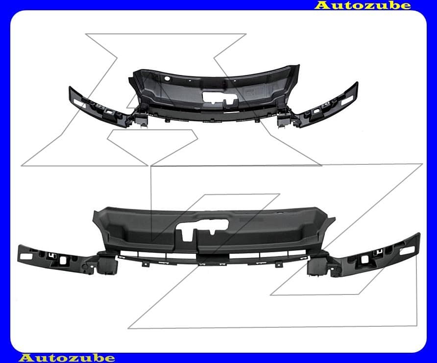Első lökhárító merevitő felső Első lökhárító merevitő felső