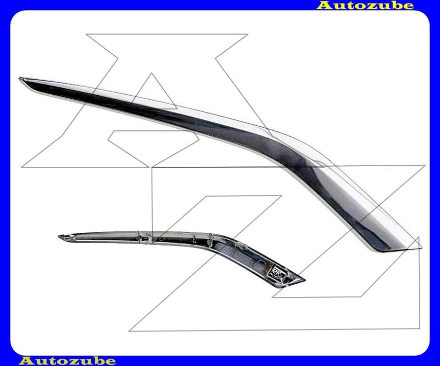 Első lökhárító rács krómdíszléc jobb Első lökhárító rács krómdíszléc jobb