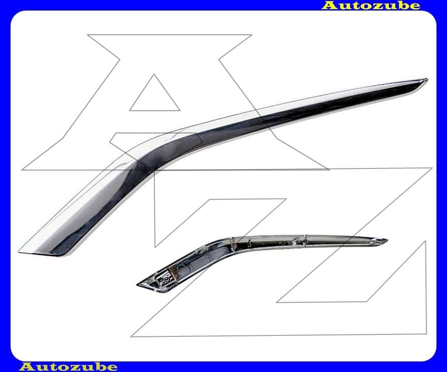 Első lökhárító rács krómdíszléc bal Első lökhárító rács krómdíszléc bal