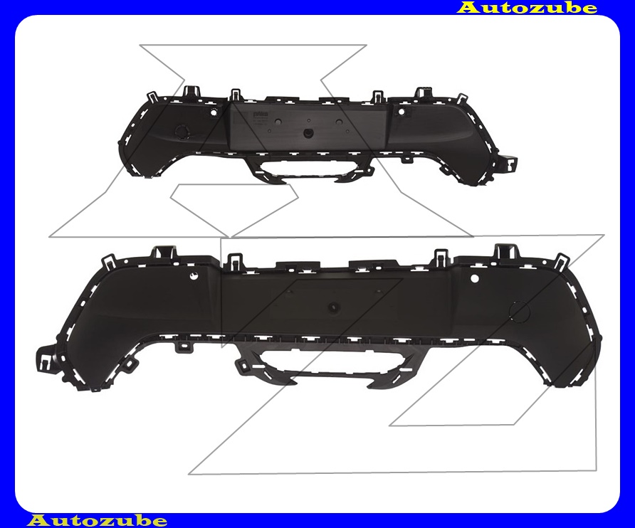 Hátsó lökhárító középső betét szenzoros Hátsó lökhárító középső betét szenzoros
