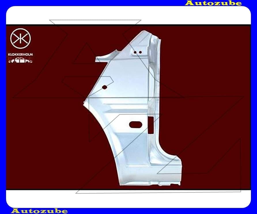 Első sárvédő hátsó rész bal Első sárvédő hátsó rész bal