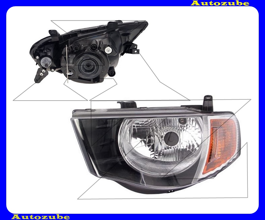 Fényszóró bal Fényszóró bal