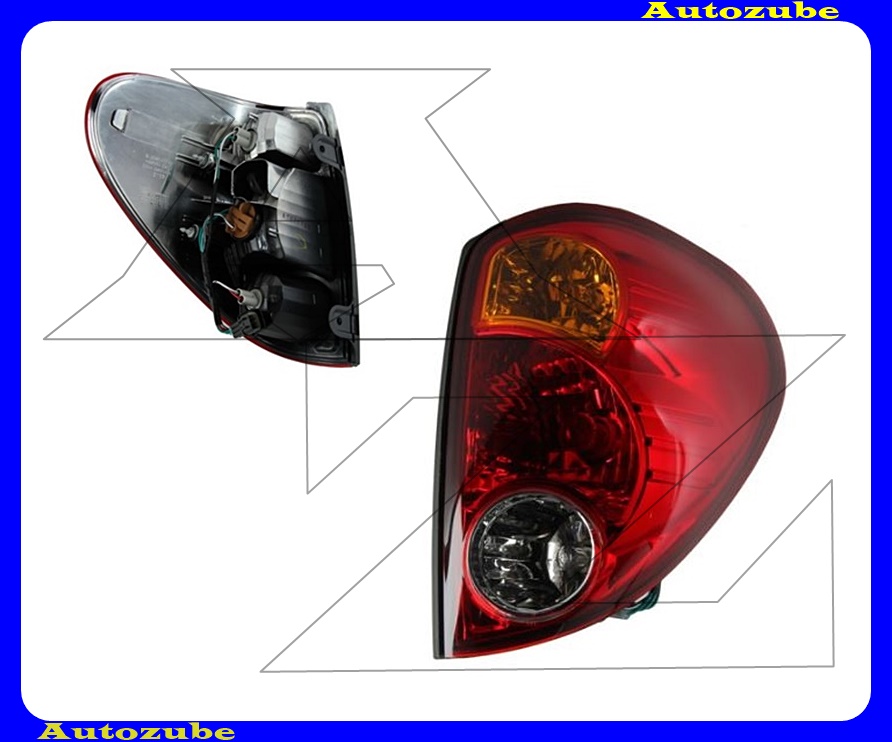 Hátsó lámpa jobb (foglalattal) {DEPO} Hátsó lámpa jobb (foglalattal) {DEPO}