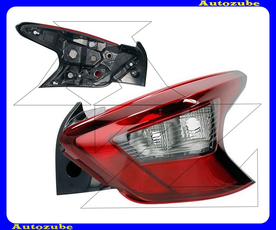 Hátsó lámpa jobb Hátsó lámpa jobb