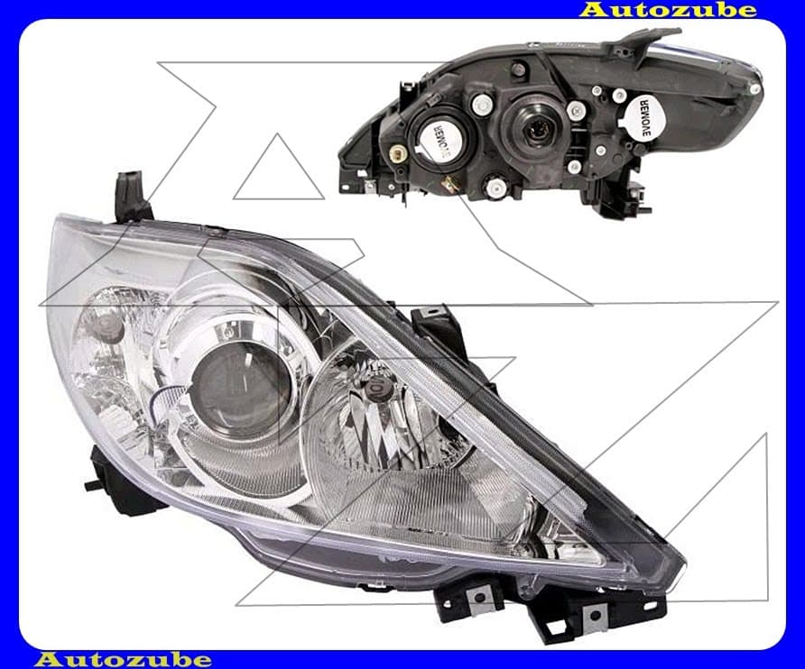 Fényszóró jobb króm házas (H7/HB3) (motor nélkül) {DEPO} Fényszóró jobb króm házas (H7/HB3) (motor nélkül) {DEPO}