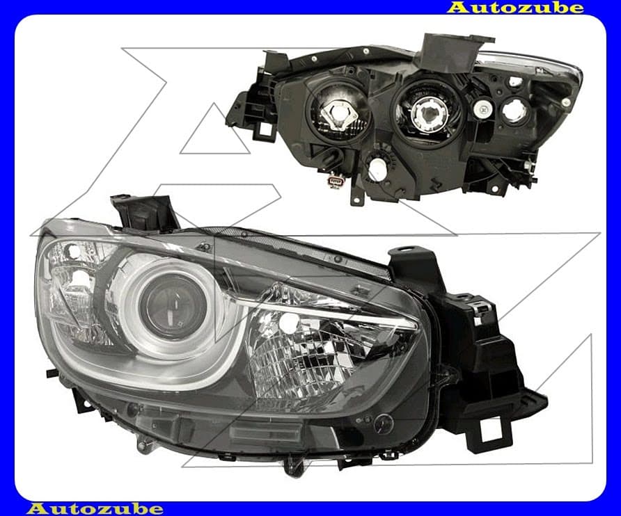 Fényszóró jobb (H11/H15) nappalifénnyel (motor nélkül) {DEPO} Fényszóró jobb (H11/H15) nappalifénnyel (motor nélkül) {DEPO}