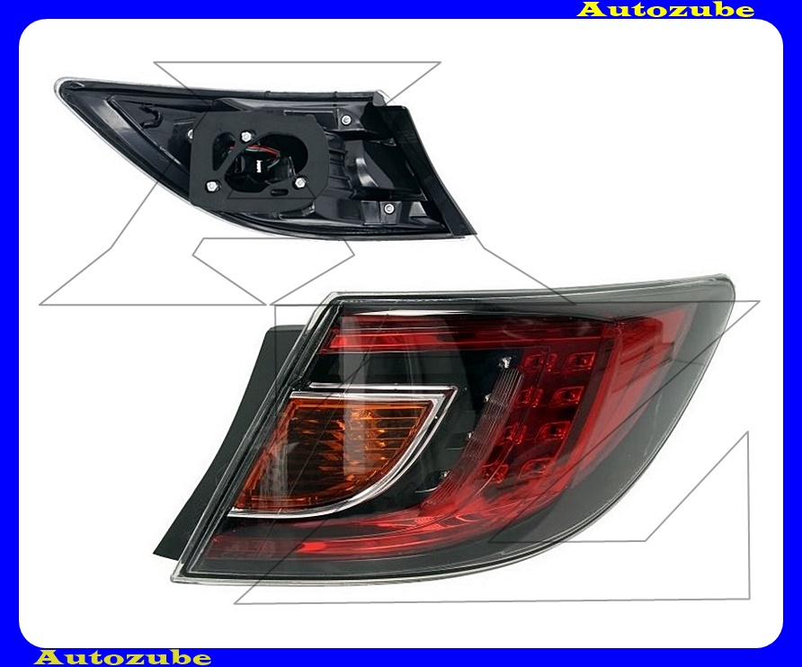 Hátsó lámpa jobb külső Hátsó lámpa jobb külső