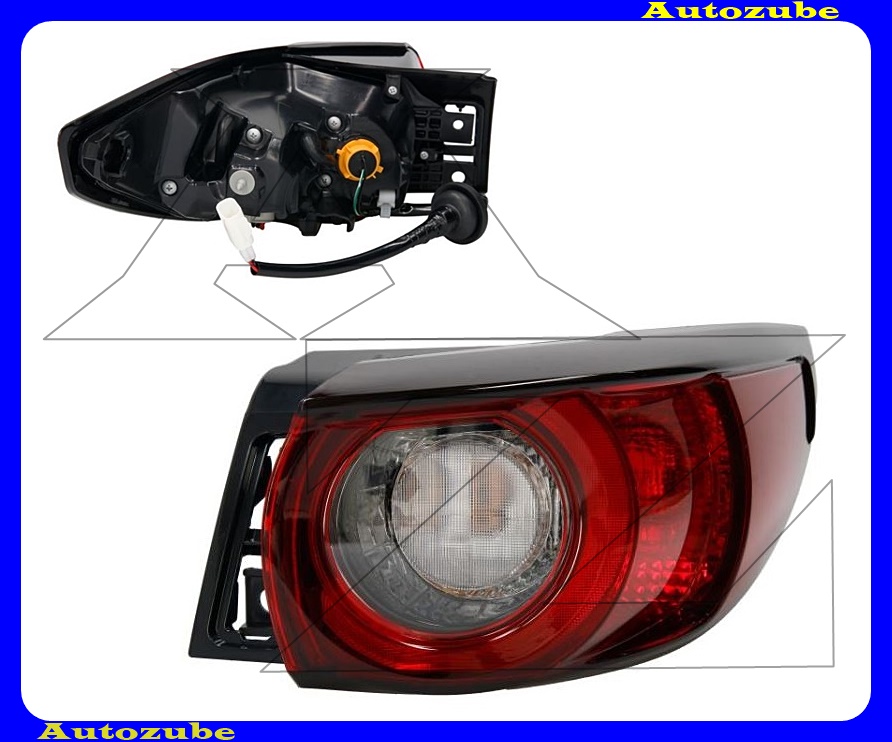 Hátsó lámpa jobb külső Hátsó lámpa jobb külső