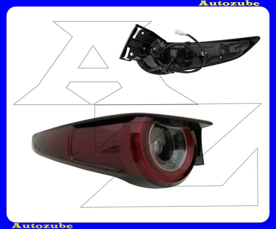 Hátsó lámpa bal külső Hátsó lámpa bal külső