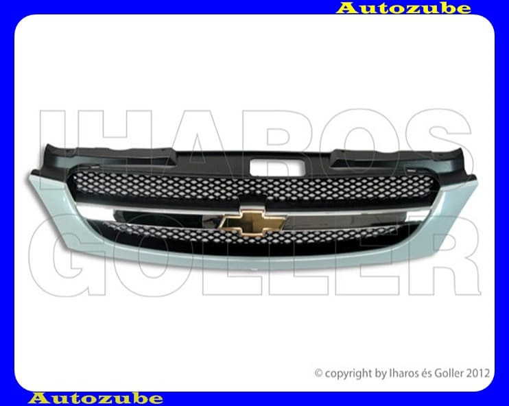 Hűtődíszrács komplett, emblémával Hűtődíszrács komplett, emblémával