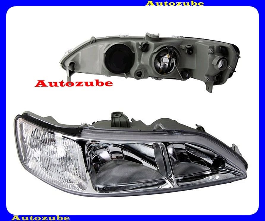 Fényszóró jobb (2xH1) EU típusú (motor nélkül) {DEPO} Fényszóró jobb (2xH1) EU típusú (motor nélkül) {DEPO}