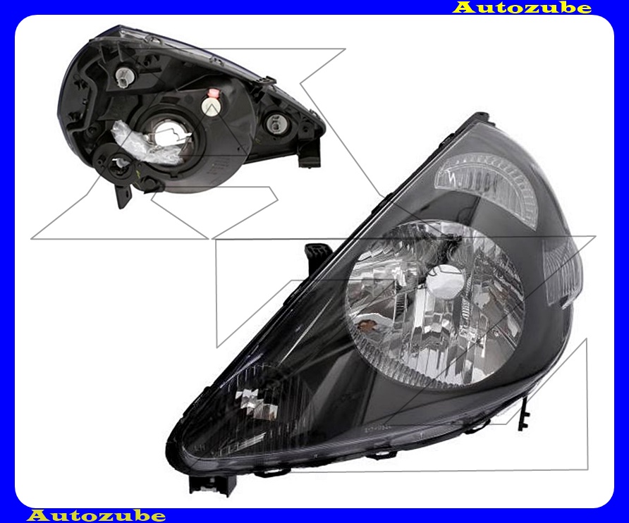 Fényszóró bal (H4) (motor nélkül) {DEPO} Fényszóró bal (H4) (motor nélkül) {DEPO}