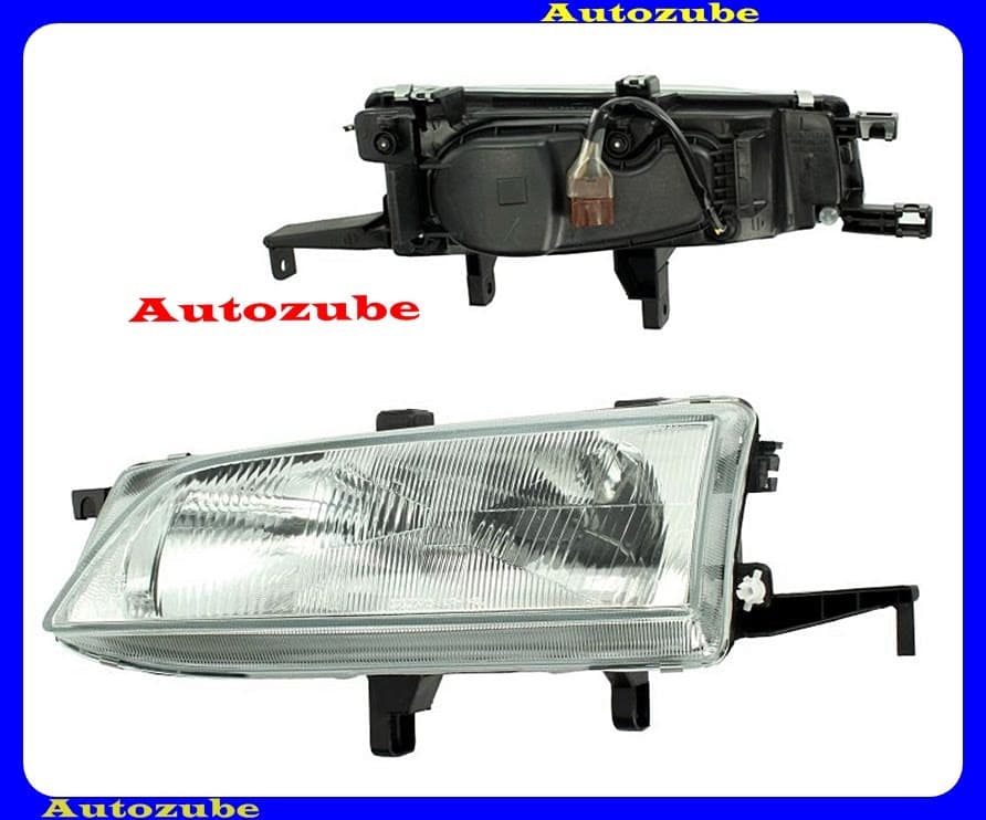 Fényszóró bal (2xH1) angol típusú (motor nélkül) {DEPO} Fényszóró bal (2xH1) angol típusú (motor nélkül) {DEPO}