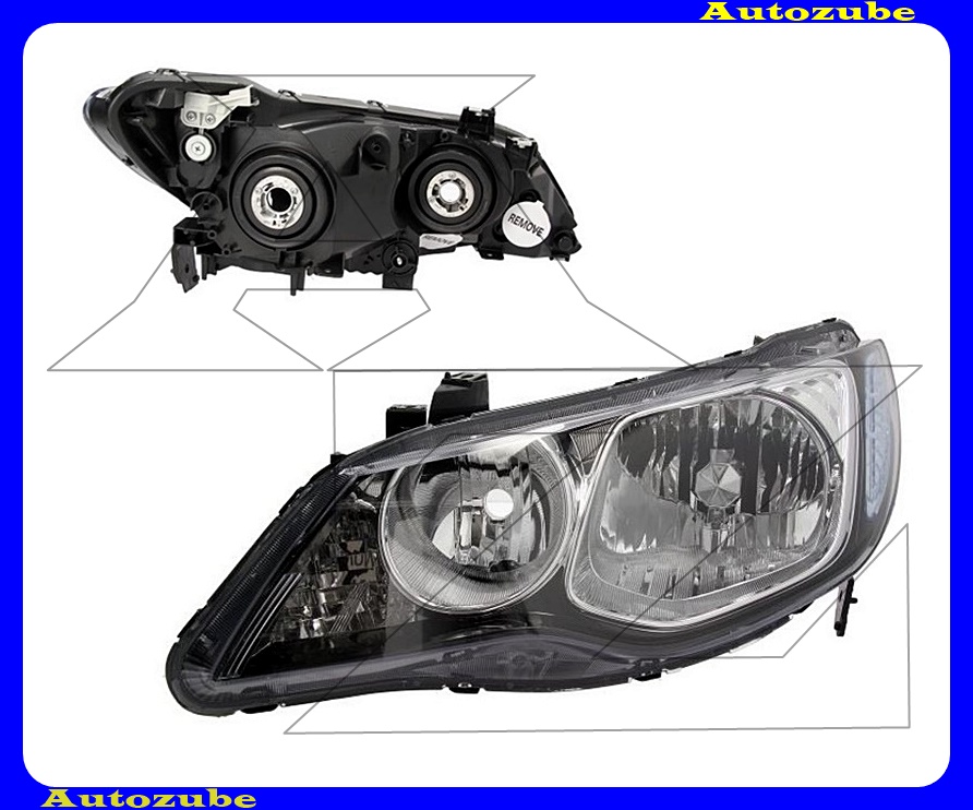 Fényszóró bal Fényszóró bal