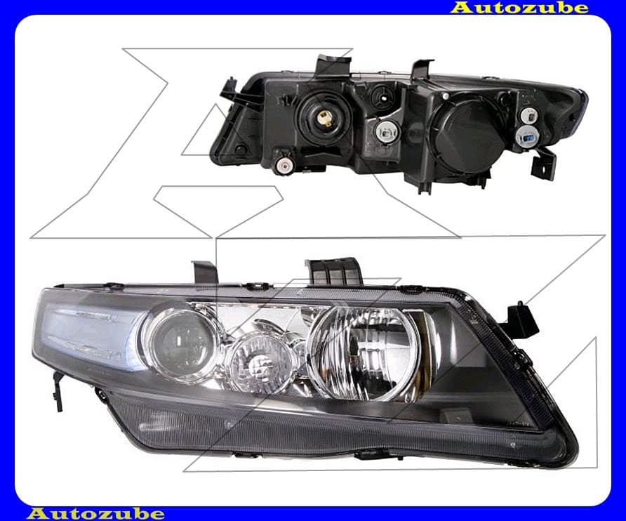 Fényszóró jobb (DE-2xH1) (motor nélkül) {DEPO} /RENDELÉSRE/ Fényszóró jobb (DE-2xH1) (motor nélkül) {DEPO} /RENDELÉSRE/