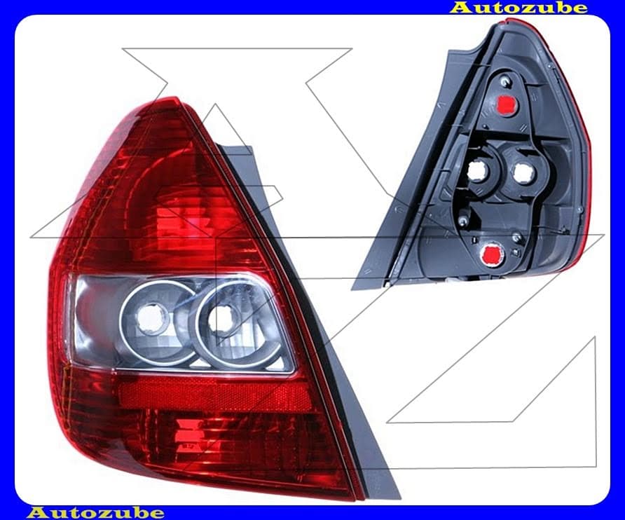Hátsó lámpa bal, fehér/piros, (foglalat nélkül) {DEPO} Hátsó lámpa bal, fehér/piros, (foglalat nélkül) {DEPO}