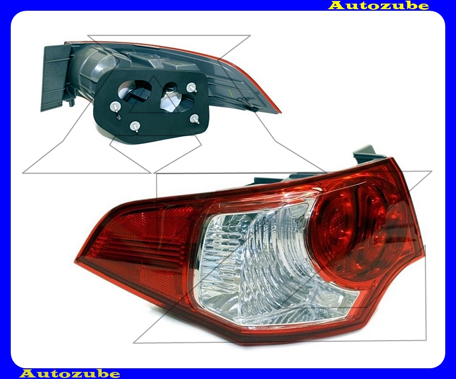 Hátsó lámpa bal külső 