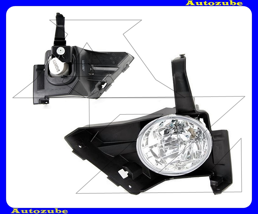 Ködlámpa bal (HB4) kerettel {DEPO} Ködlámpa bal (HB4) kerettel {DEPO}