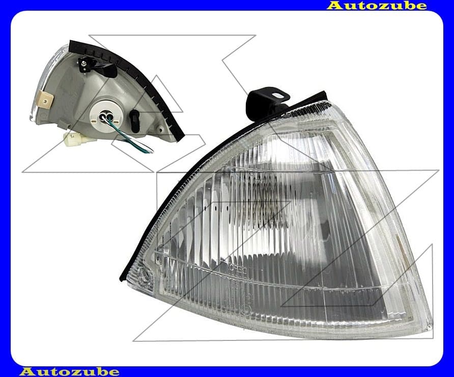 Helyzetjelző jobb első fehér (foglalattal) {DEPO} Helyzetjelző jobb első fehér (foglalattal) {DEPO}