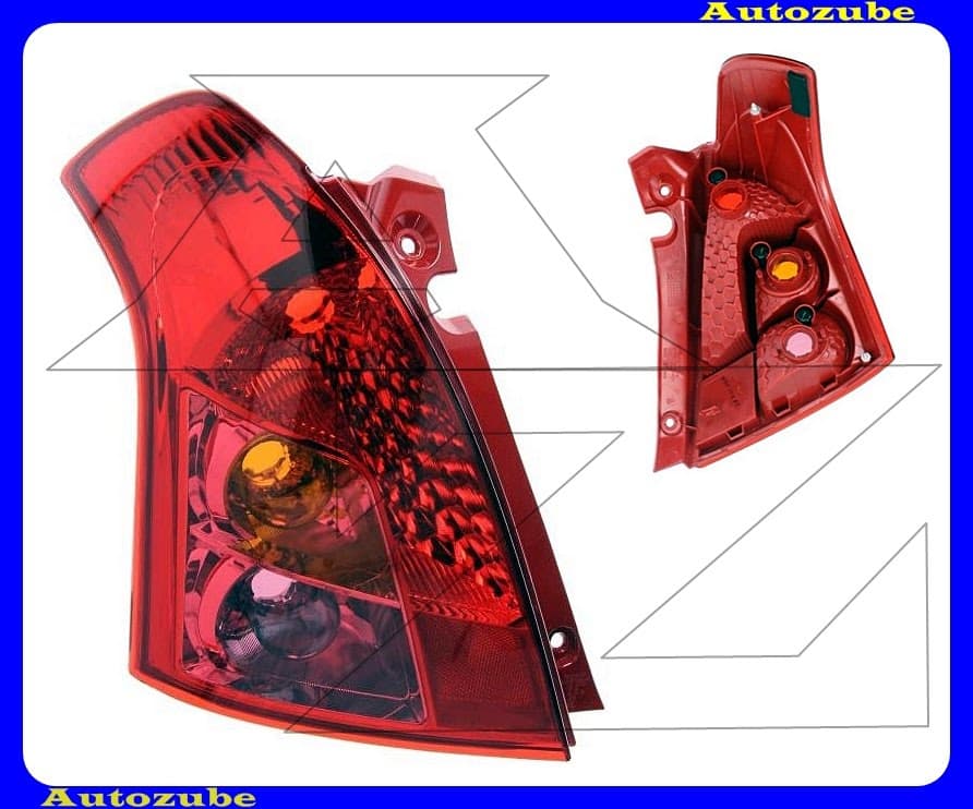 Hátsó lámpa bal (foglalat nélkül) Hátsó lámpa bal (foglalat nélkül)