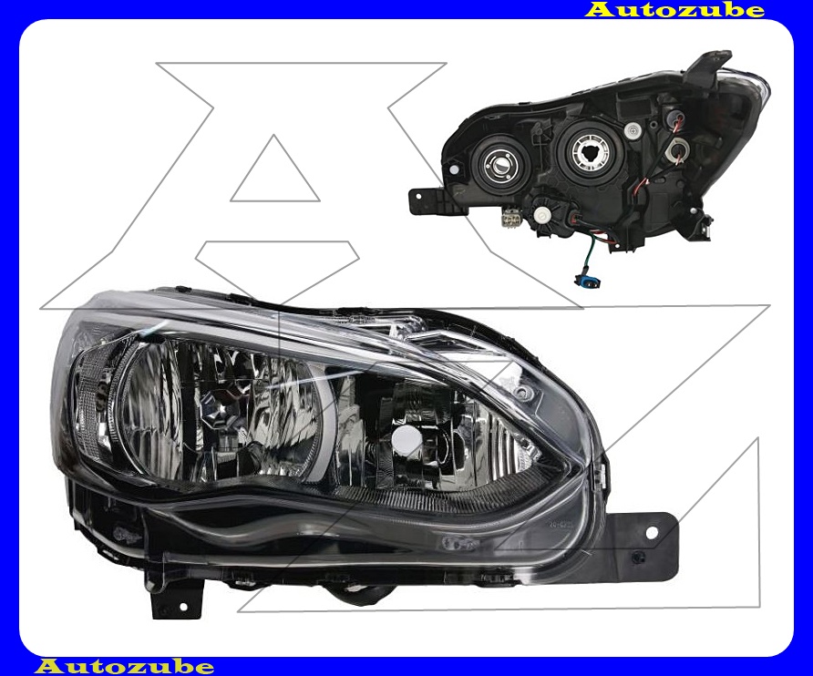 Fényszóró jobb (HB3/H11) motorral {DEPO} Fényszóró jobb (HB3/H11) motorral {DEPO}