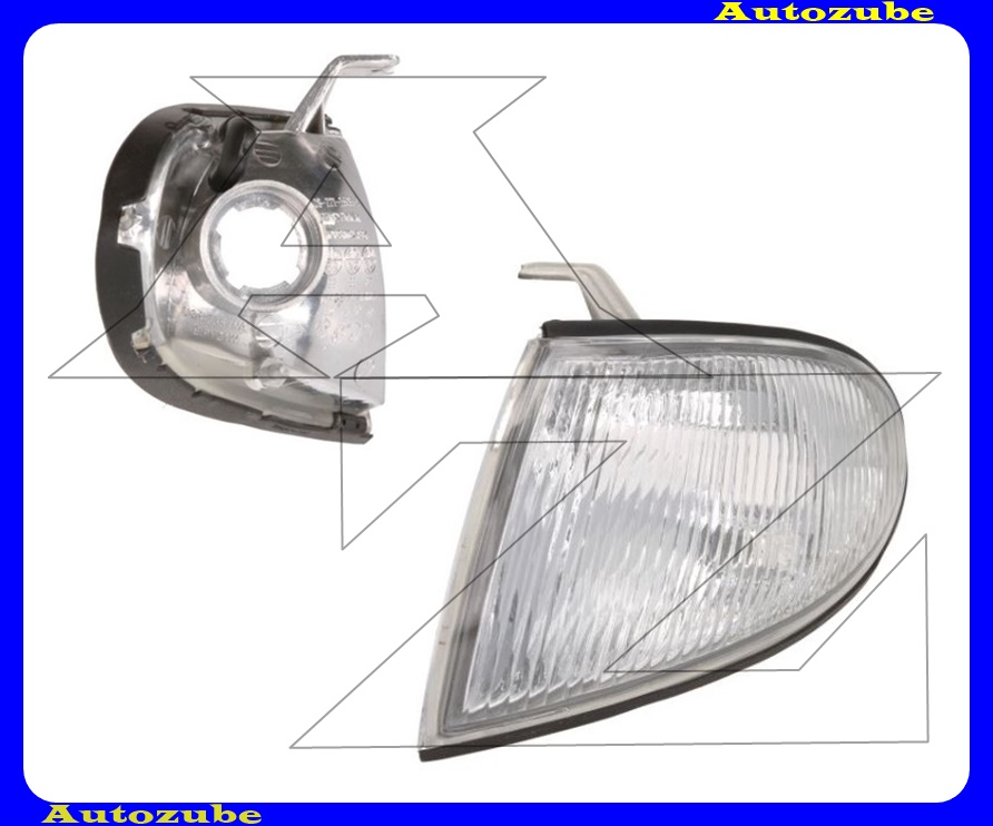 Első index bal, fehér (foglalat nélkül) Első index bal, fehér (foglalat nélkül)