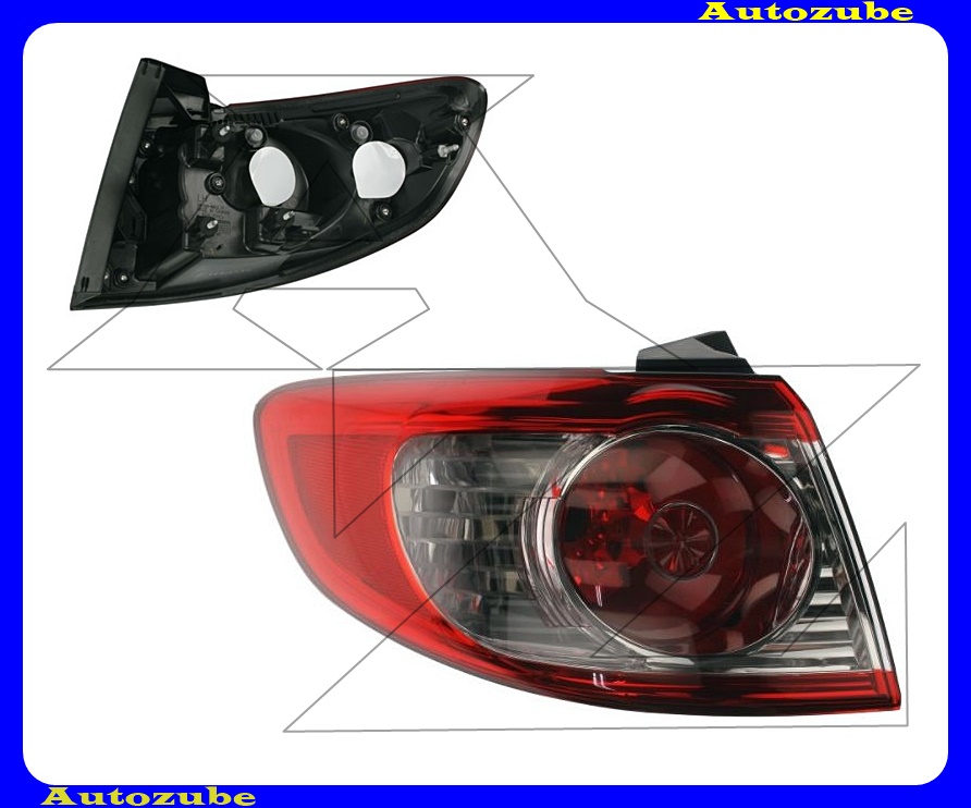 Hátsó lámpa bal külső (foglalattal) /RENDELÉSRE/ Hátsó lámpa bal külső (foglalattal) /RENDELÉSRE/