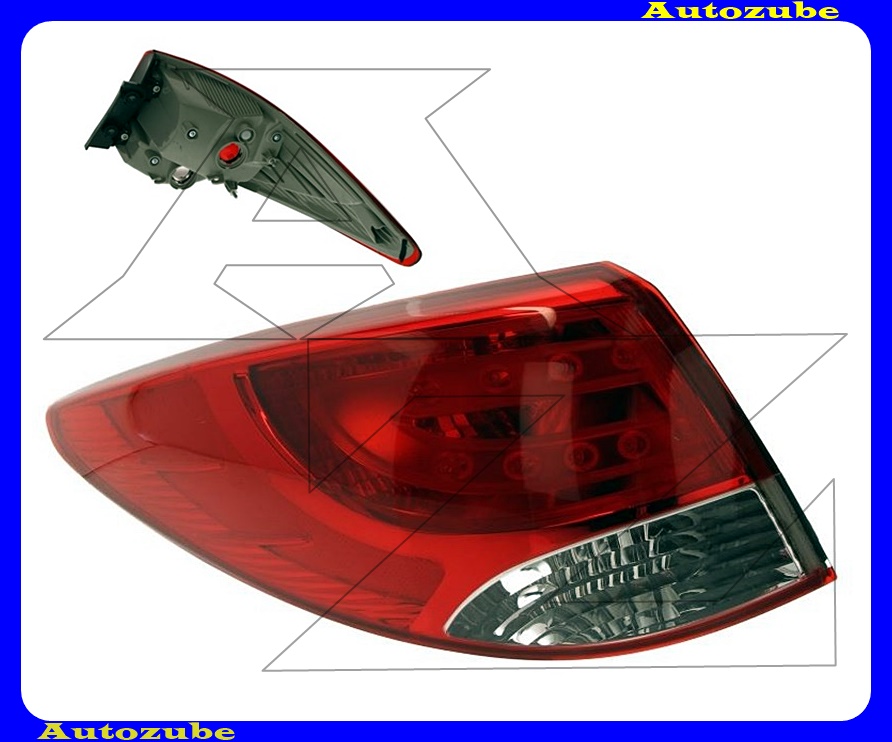 Hátsó lámpa bal külső (foglalat nélkül) Hátsó lámpa bal külső (foglalat nélkül)