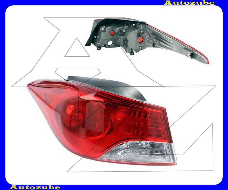 Hátsó lámpa bal külső (foglalat nélkül) /RENDELÉSRE/ Hátsó lámpa bal külső (foglalat nélkül) /RENDELÉSRE/